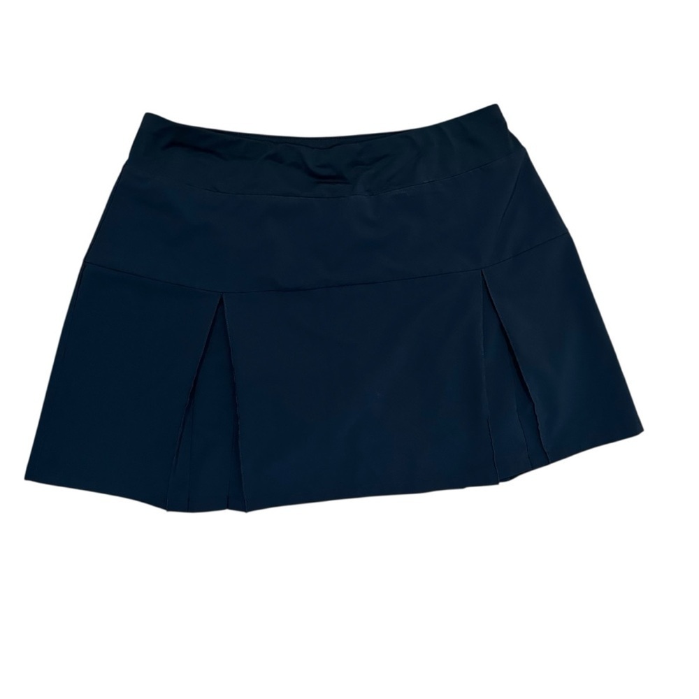 Lands' End Women's Large Pleated Pickleball Tennis Golf Athletic Sporty Skirt